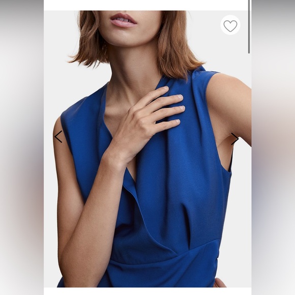 Mango
Draped Surplice Mini Dress, size 2, NWT - Picture 2 of 10